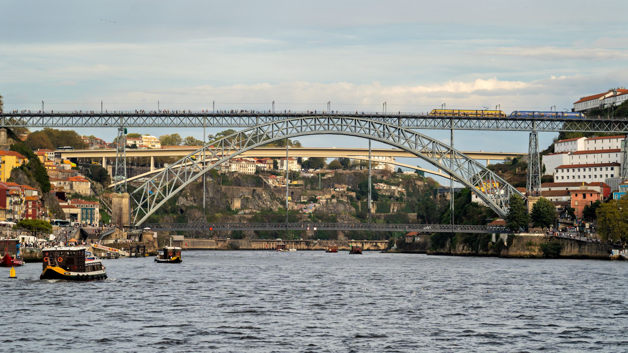 Ponte Luís I mit Ponte Infante Dom Henrique